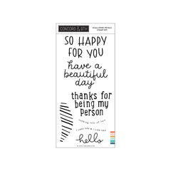 Scalloped Petals Stamp Set