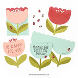 Scalloped Petals Stamp Set