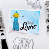 Scenic Lighthouses 6x8 Stamp Set