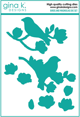 Birds and Magnolias Die Set - RETIRING