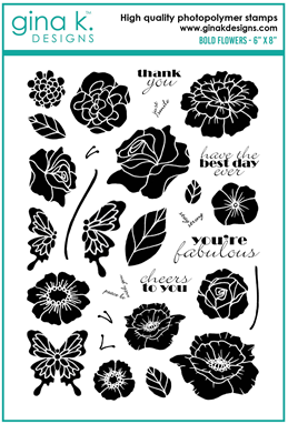 Bold Flowers Stamp Set