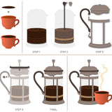 Lovely Layers: French Press Honey Cuts