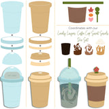 Lovely Layers: Coffee Cup Swirls Add-on Honey Cuts