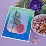 Evergreen 3D Embossing Folder from the Sealed for Christmas Collection