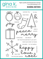 Seasonal Sketches Stamp Set