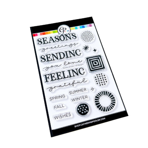 Season of Love Sentiments Stamp Set
