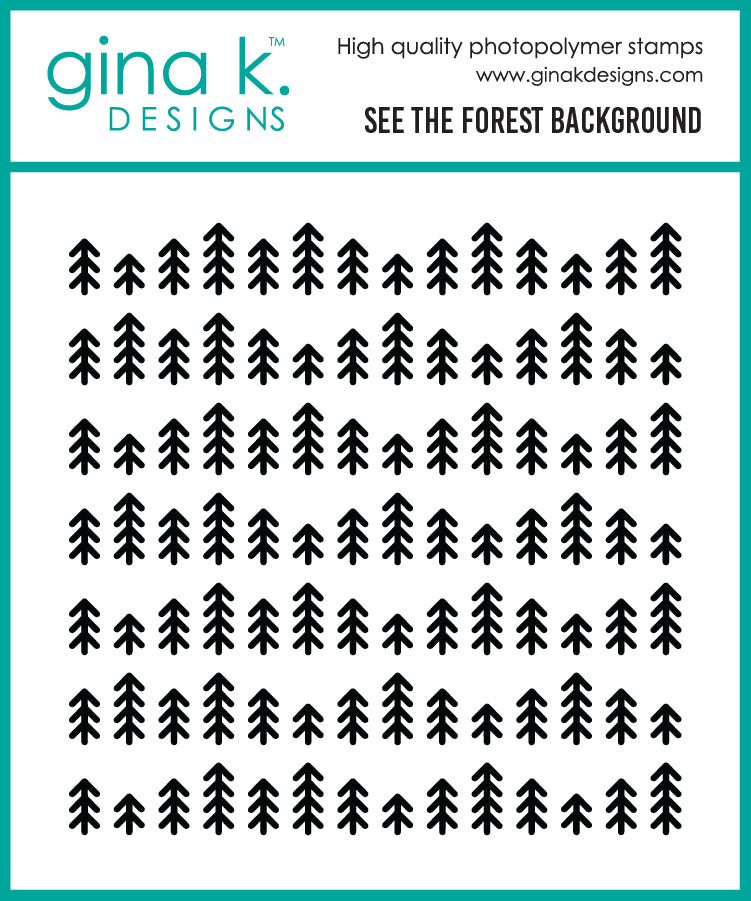 See The Forest Background Stamp Set