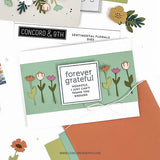 Sentimental Florals Dies