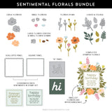 Sentimental Florals Dies