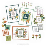 Sentimental Florals Dies