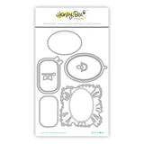 Lovely Layers: Shaped Embroidery Hoops Honey Cuts