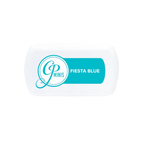 Mini tampon encreur Fiesta bleu