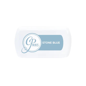 Mini tampon encreur bleu pierre 