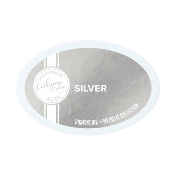 Silver Metallic Pigment Ink Pad