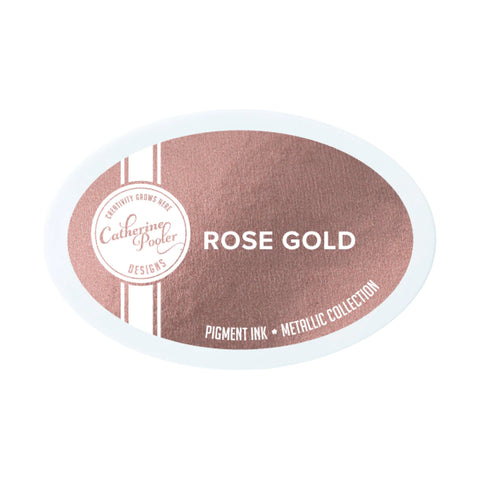 Rose Gold Metallic Pigment Ink Pad