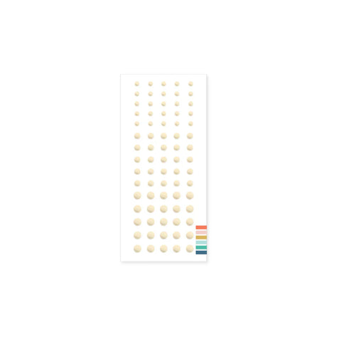 Enamel Dots: Shortbread