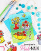 Showering You 4X6 Stamp Set