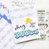 Signature Sorry Patterned Paper