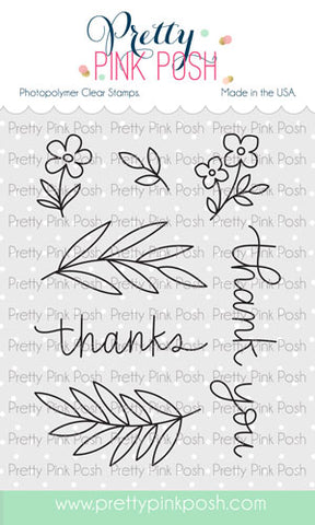 Simple Thanks Stamp Set