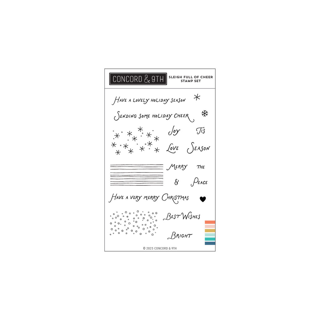 Sleigh Full of Cheer Stamp Set (4 x 6)