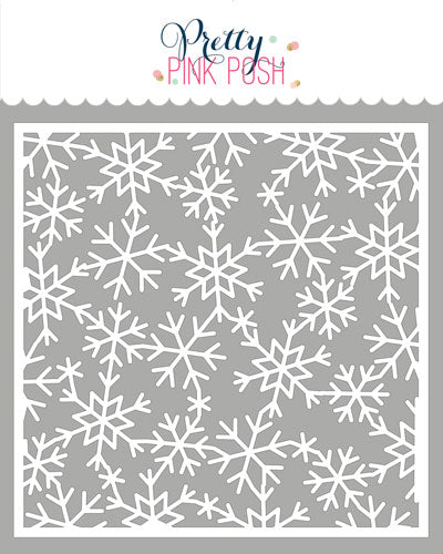 Snowflake Background Stencil