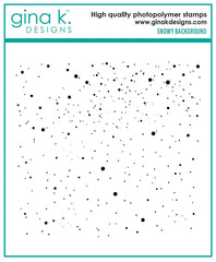 Snowy Background Stamp Set