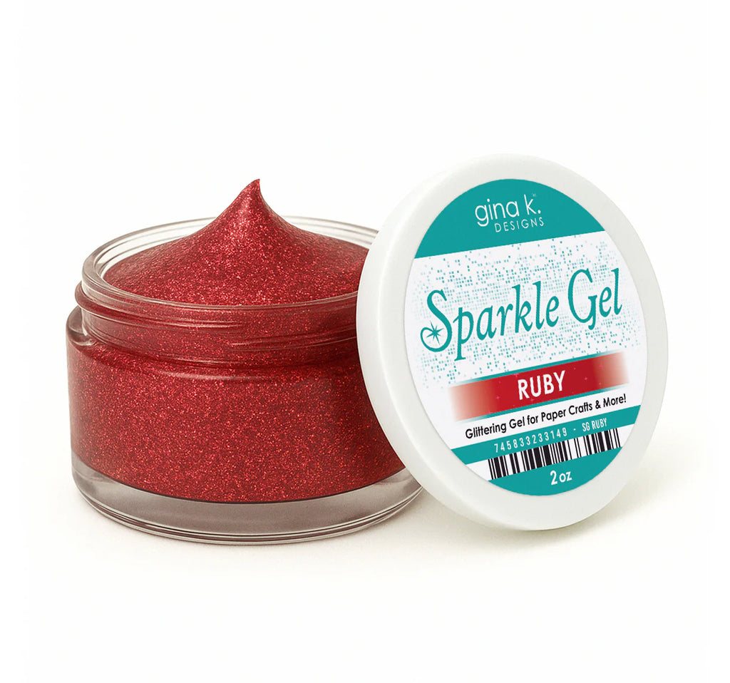 Ruby Sparkle Gel