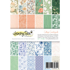 Cottage Countryside Paper Pad 6x8.5 - 24 Double Sided Sheets