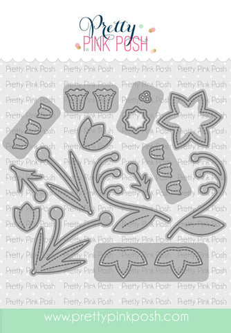Spring Floral Die Set