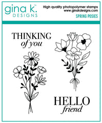 Spring Posies Stamps