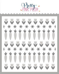 Springtime Borders Stencils (2 Lyr)