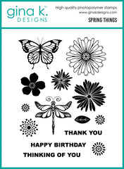 Spring Things Stamp Set