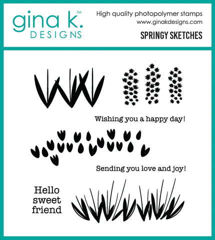 Springy Sketches Stamp Set
