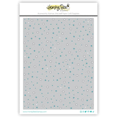 Scattered Stars A2 Cover Plate - Honey Cuts