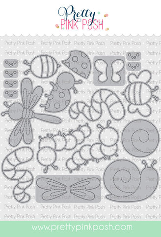 Stitched Bugs Die Set