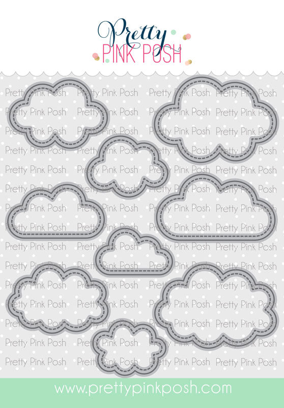 Stitched Clouds Die Set