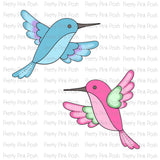 Stitched Hummingbirds Die Set