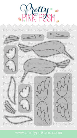Stitched Hummingbirds Die Set