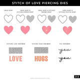 Stitch of Love Piercing Dies