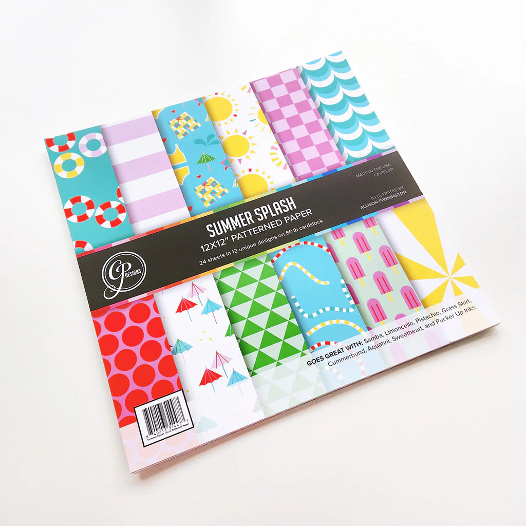 Summer Splash 12x12 Patterned Paper