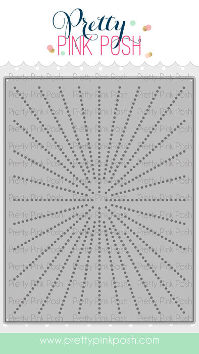 Sunburst Pierced Plate