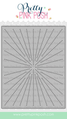 Sunburst Pierced Plate