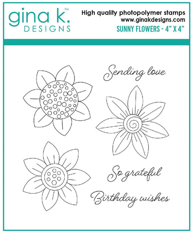 Sunny Flowers Stamp Set