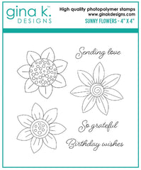 Sunny Flowers Stamp Set - RETIRING