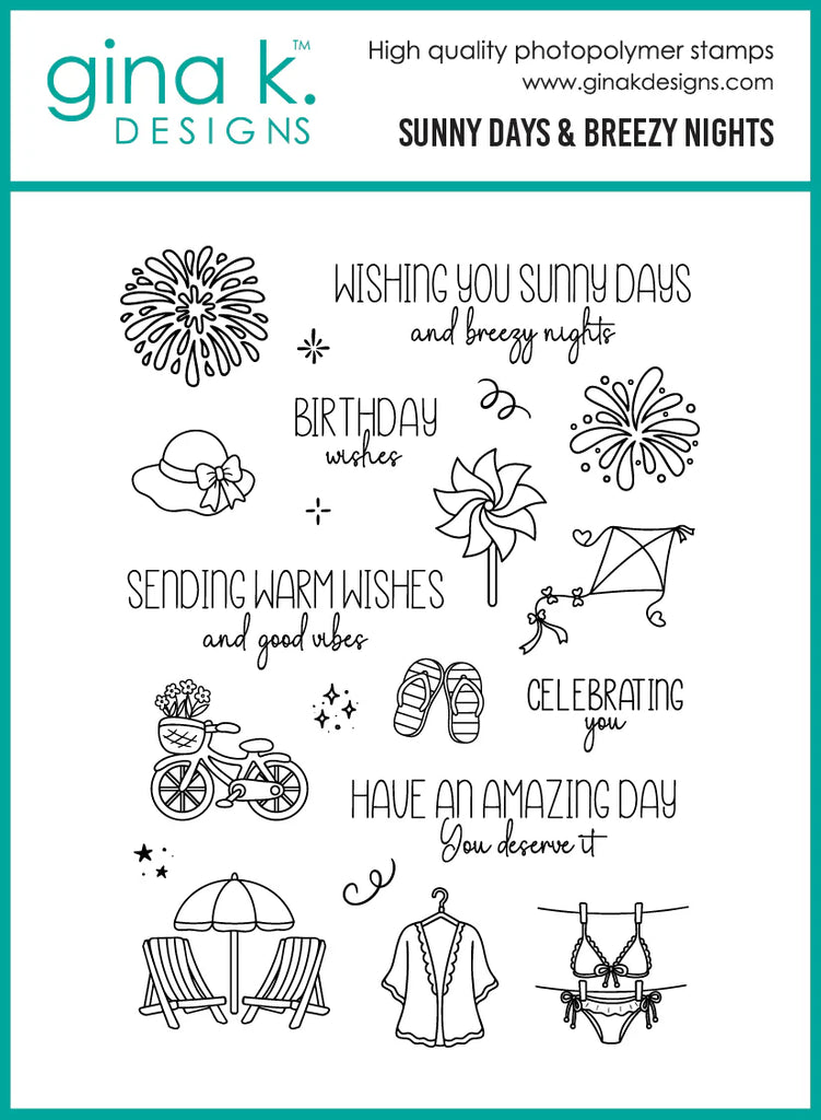 Sunny Days and Breezy Nights Stamp Set