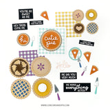 Sweet As Pie Stamp Set (4 x 8; 15 pieces)