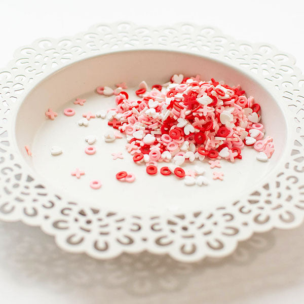 Sweet XOXO Clay Confetti