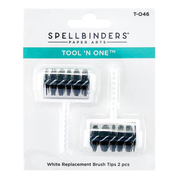 White Tool 'n One Replacement Brush Tips