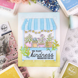 Flower Market Stamp