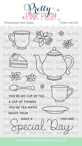 Tea Time Stamp Set